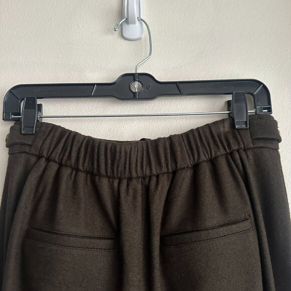Vince dark olive green wool blend pull on pants. NWT. Size S. - Picture 5 of 7
